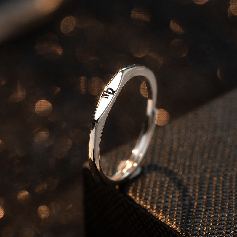 Ring Graceful Silver Plated Zodiac Signs Ring