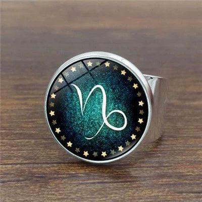 Rings Noctilucent Zodiac Signs Ring Perfect for Night Party