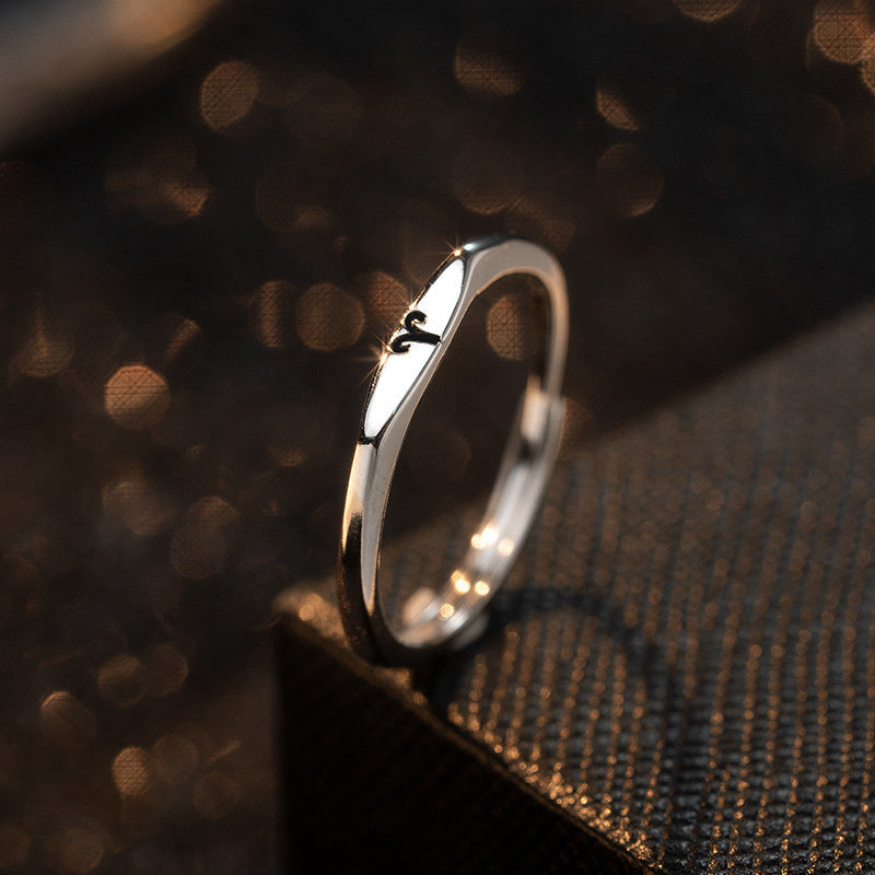 Ring Graceful Silver Plated Zodiac Signs Ring