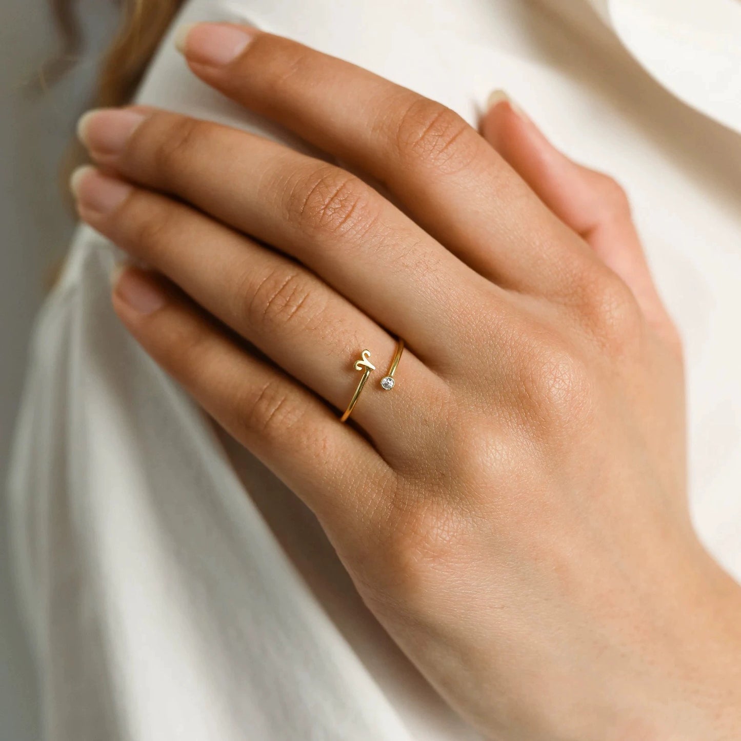 Rings Classic Zodiac Signs Ring with Cubic Zirconia Birth Stone