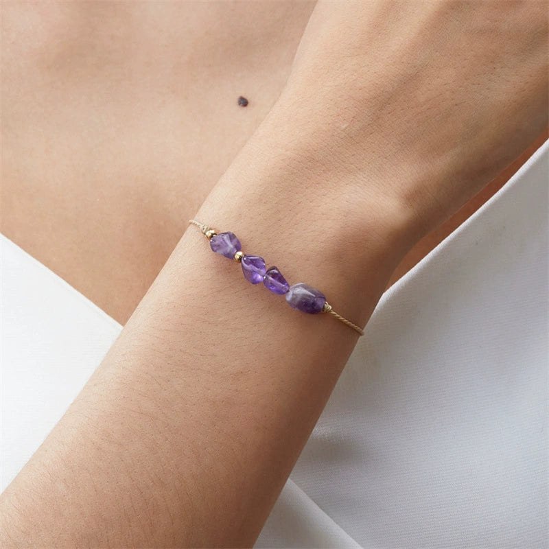 Handmade Natural Gemstone Best Crystals for Each Zodiac Sign Bracelet